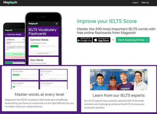 App học IELTS Vocabulary Flashcards