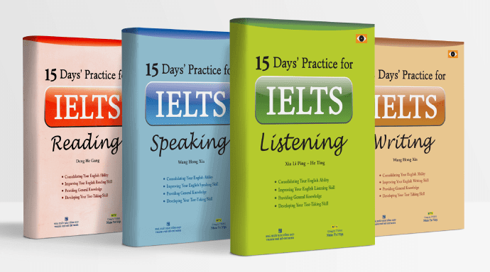 15 Days Practice For IELTS Speaking - Listening - Reading - Writing