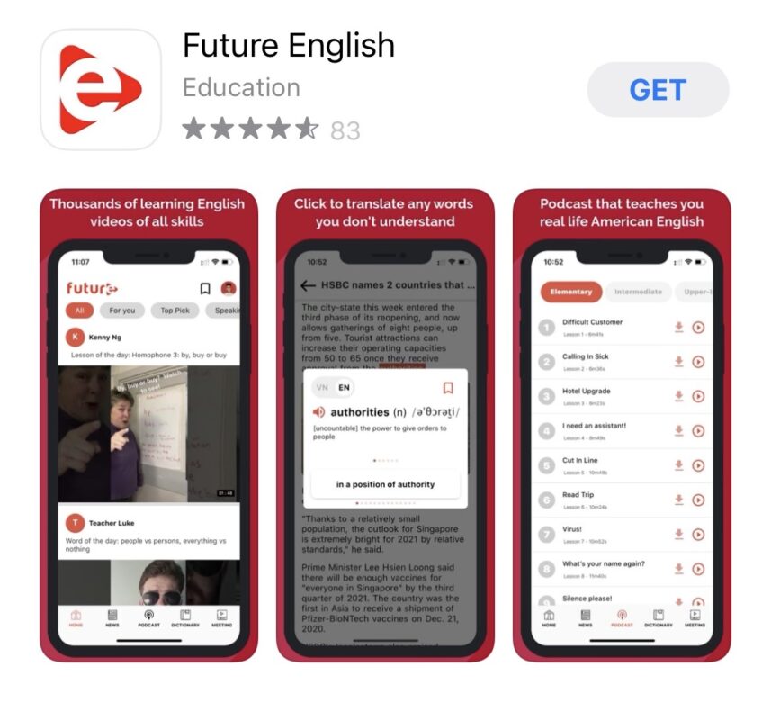 App học IELTS – Luyện kỹ năng Reading