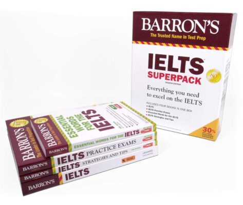 Trọn bộ 4 cuốn sách Barron's IELTS