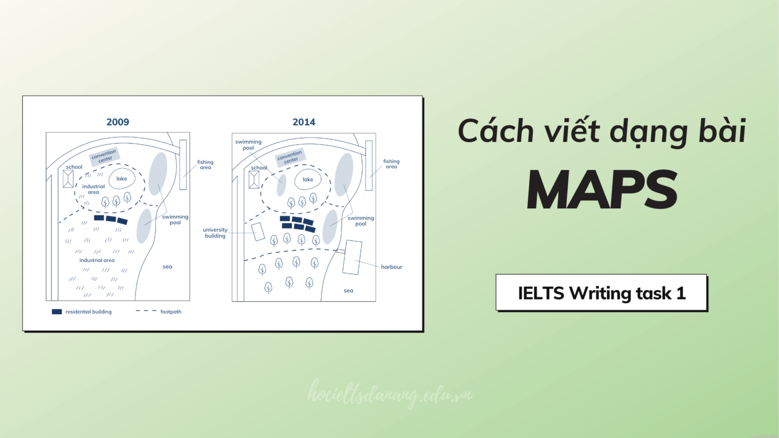 Cách Làm Dạng Bài Maps Ielts Writing Task 1 Học Ielts Luyện Thi