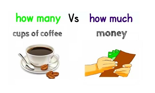 Cách phân biệt giữa How much và How many